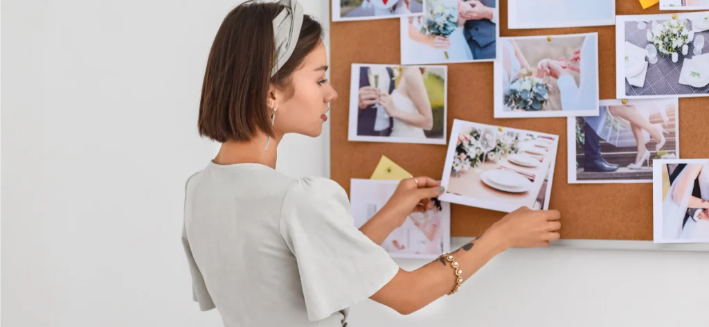 come creare la moodboard da sposa per il tuo matrimonio